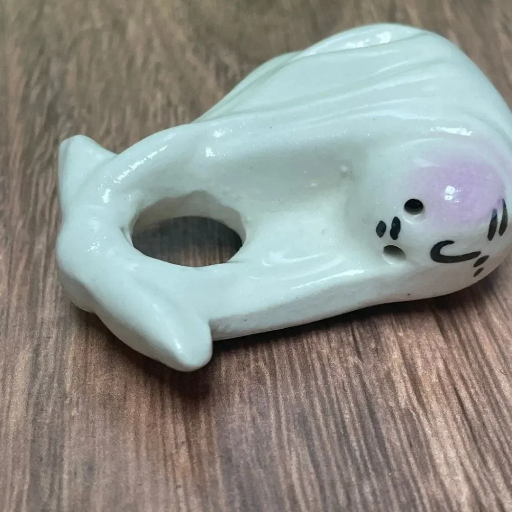 Vintage 1950's Rare Stork with Baby Bundle. Salt & Pepper Shaker.